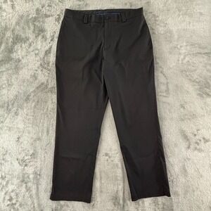 Slazenger Performance Golf Pants Mens 34x30 Black‎ Stretch Straight Leg Relaxed